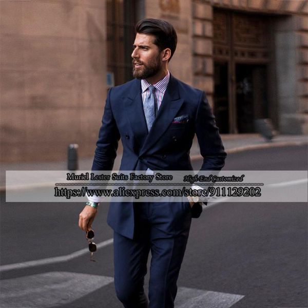 men's suits & blazers spring /autumn navy business blazer masculino double breasted jacket with pants 2 pieces set formal groom wear pr, White;black
men's suits & blazers spring /autumn navy business blazer masculino double breasted jacket with pants 2 pieces set formal groom wear pr, White;black