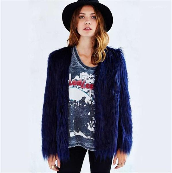 women's & faux coat solid color v neck long sleeve outerwear loose ladies fur coats winter designer womens, Black
women's & faux coat solid color v neck long sleeve outerwear loose ladies fur coats winter designer womens, Black