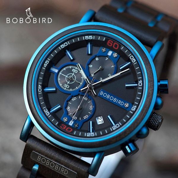 watches reloj hombre bobo bird wooden watch men brand luxury chronograph military quartz for man dropshipping customized, Slivery;brown
watches reloj hombre bobo bird wooden watch men brand luxury chronograph military quartz for man dropshipping customized, Slivery;brown