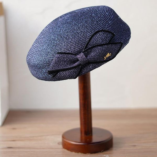 berets raffia straw hat lady summer chic pillbox cap women fascinator shopping bowknot beret, Blue;gray
berets raffia straw hat lady summer chic pillbox cap women fascinator shopping bowknot beret, Blue;gray
