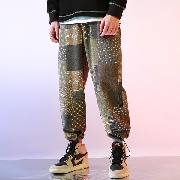 men hip hop cargo joggers sweat pants patchwork harajuku streetwear 2021 autumn sweatpants casual fashion harem trousers clothe men's, Black
men hip hop cargo joggers sweat pants patchwork harajuku streetwear 2021 autumn sweatpants casual fashion harem trousers clothe men's, Black