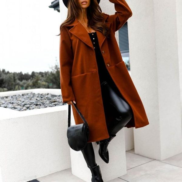 women's trench coats elegant fabulous big pockets loose lady winter jacket wear resistant women for dating, Tan;black
women's trench coats elegant fabulous big pockets loose lady winter jacket wear resistant women for dating, Tan;black