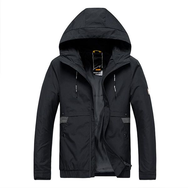 spring atumn men's jacket in solid black beige zipper closure clothing white stripes webbing style casual outwear 2909 jackets, Black;brown
spring atumn men's jacket in solid black beige zipper closure clothing white stripes webbing style casual outwear 2909 jackets, Black;brown