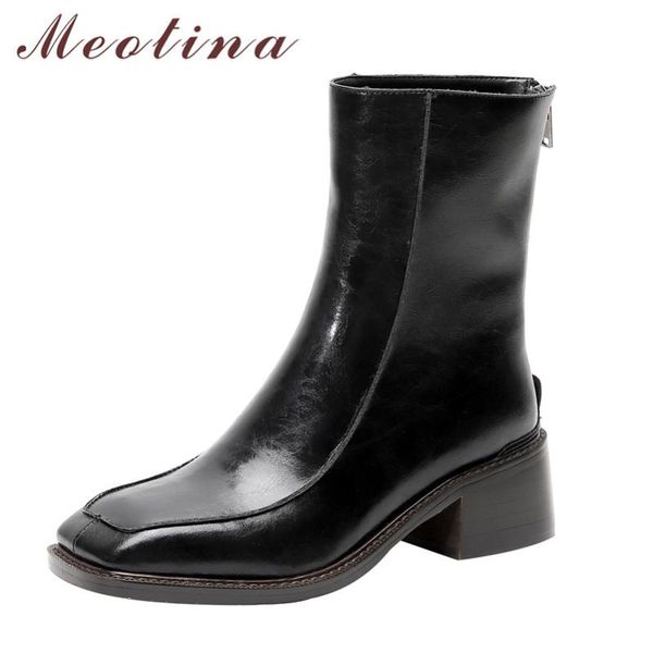boots meotina women short shoes real leather high heel ankle square toe thick heels zip female autumn black size 40
boots meotina women short shoes real leather high heel ankle square toe thick heels zip female autumn black size 40