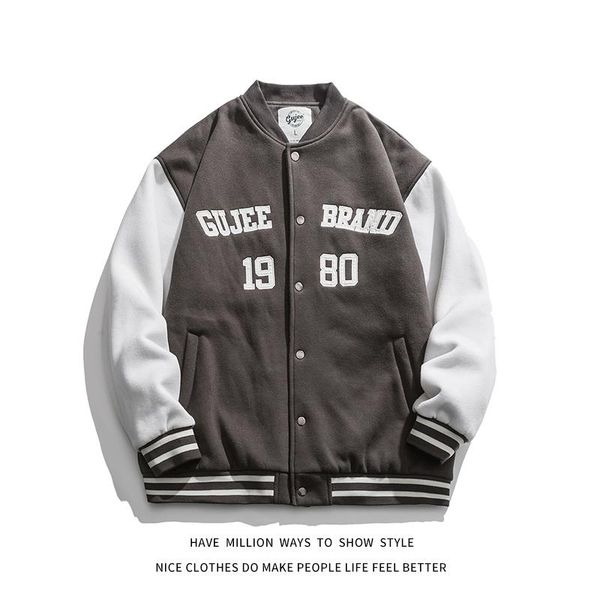 men's jackets 2021 spring&autumn embroid letter baseball bomber jacket women's loose varsity coat campus couple street casual, Black;brown
men's jackets 2021 spring&autumn embroid letter baseball bomber jacket women's loose varsity coat campus couple street casual, Black;brown