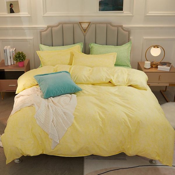 bedding sets ab side yellow+green set sheet pillowcase & duvet cover single full family size
bedding sets ab side yellow+green set sheet pillowcase & duvet cover single full family size
