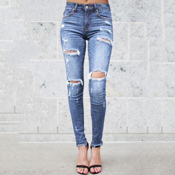 uwardrobe 2021 jeans pencil pants women high waist slim hole ripped denim casual stretch trousers mujer ed women's, Blue
uwardrobe 2021 jeans pencil pants women high waist slim hole ripped denim casual stretch trousers mujer ed women's, Blue