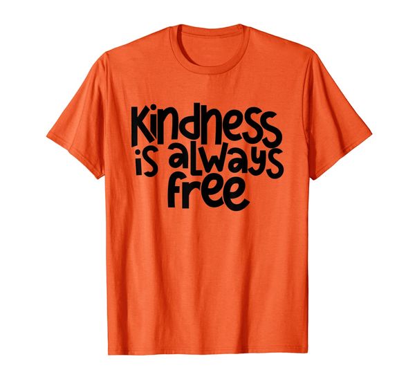 kindness is always anti bullying orange unity day t-shirt, White;black
kindness is always anti bullying orange unity day t-shirt, White;black