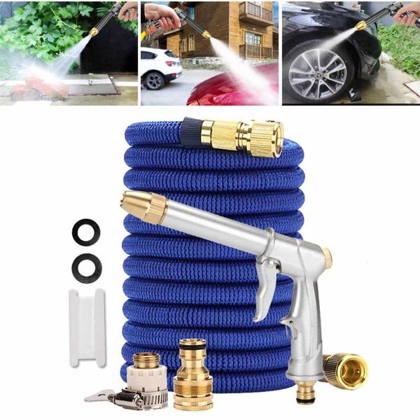 25ft-100ft expandable magic hose pipe with adjustable water spray guns high pressure car wash flexible watering home garden equipments
25ft-100ft expandable magic hose pipe with adjustable water spray guns high pressure car wash flexible watering home garden equipments