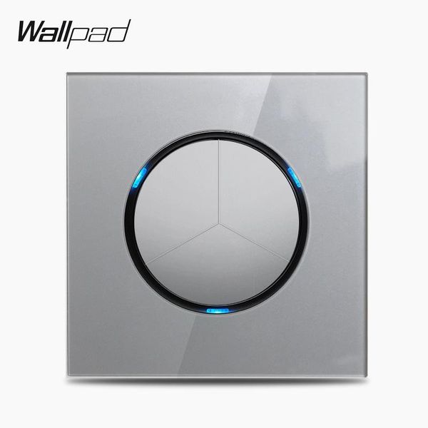 smart home control wallpad l6 3 gang 1 way 2 wall light switch electric power push button with led indicator grey crystal glass
smart home control wallpad l6 3 gang 1 way 2 wall light switch electric power push button with led indicator grey crystal glass