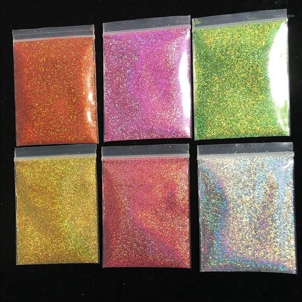 1bag 10g holographic glitter powder multi-colors laser ultra-fine holo nail dust for art decorations 0.21, Silver;gold
1bag 10g holographic glitter powder multi-colors laser ultra-fine holo nail dust for art decorations 0.21, Silver;gold