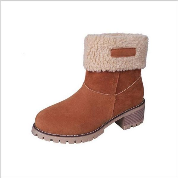 2021winter fur warm snow boots ladies wool comfortable shoes plus size 35-43, Black
2021winter fur warm snow boots ladies wool comfortable shoes plus size 35-43, Black