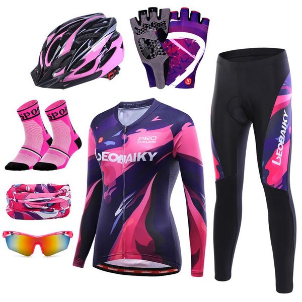 breathable summer long sleeve cycling clothing women mtb bike jersey set pro team road bicycle clothes cycle sports wear kits racing sets, Black;blue
breathable summer long sleeve cycling clothing women mtb bike jersey set pro team road bicycle clothes cycle sports wear kits racing sets, Black;blue