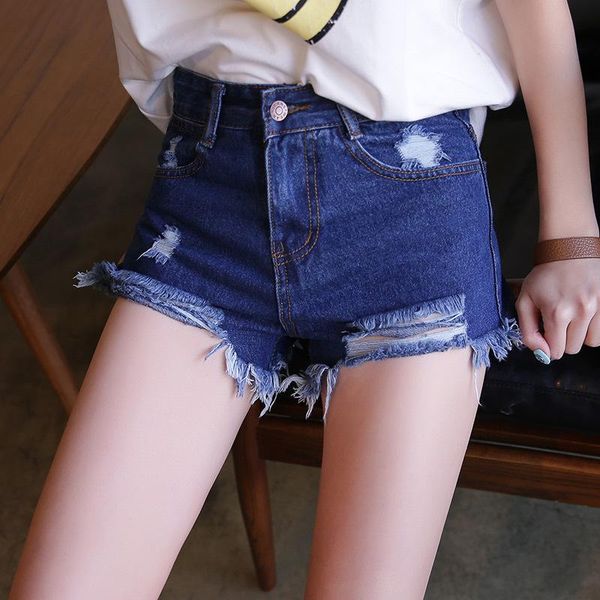 summer korean women three-dimensional hole high waist shorts denim for loose plus jeans short women's, Blue
summer korean women three-dimensional hole high waist shorts denim for loose plus jeans short women's, Blue