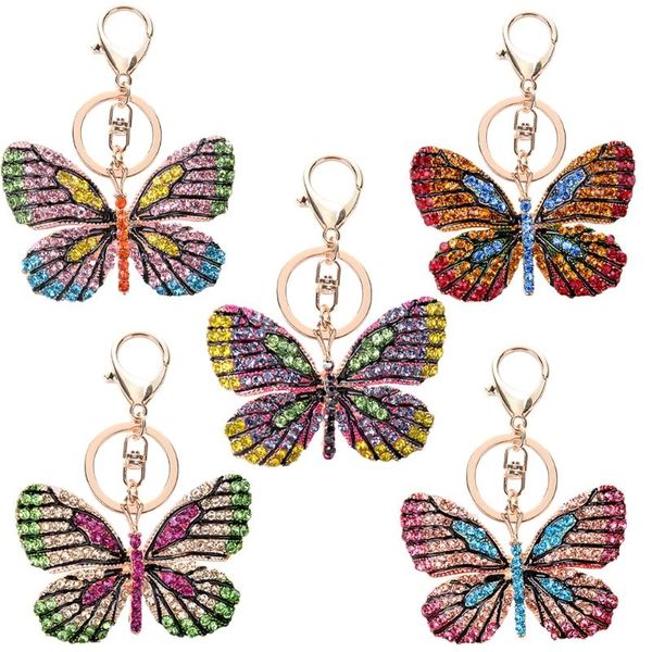 hooks & rails cute butterfly shape keychain crystal rhinestone sparkling car key chains purse bag charm pendant for women girls gifts
hooks & rails cute butterfly shape keychain crystal rhinestone sparkling car key chains purse bag charm pendant for women girls gifts