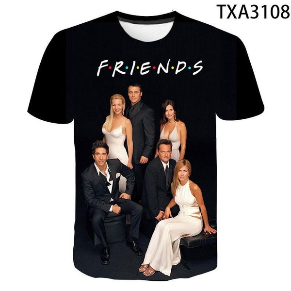 men's t-shirts 2021 3d print friends t shirt men women children harajuku summer short sleeve t-shirt funny tv show casual cool tee, White;black
men's t-shirts 2021 3d print friends t shirt men women children harajuku summer short sleeve t-shirt funny tv show casual cool tee, White;black