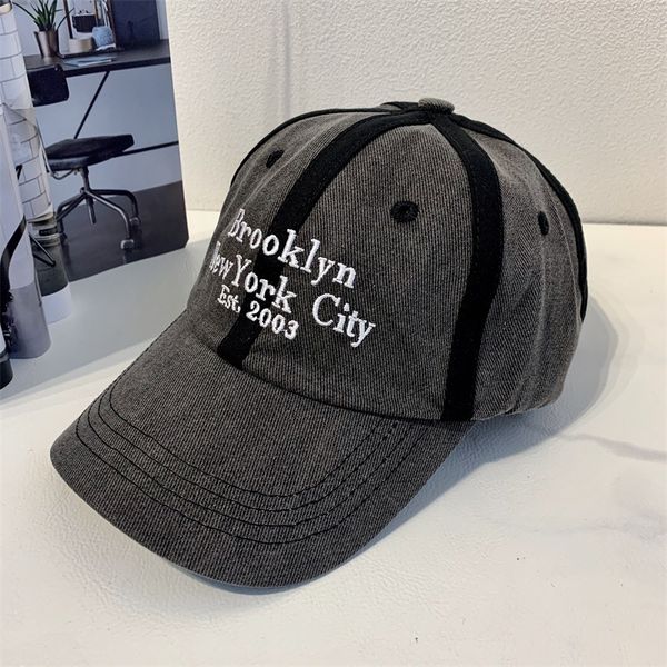 hat female summer cap with soft embroidery signature casual versatile letter sun shading baseball cap zy, Blue;gray
hat female summer cap with soft embroidery signature casual versatile letter sun shading baseball cap zy, Blue;gray