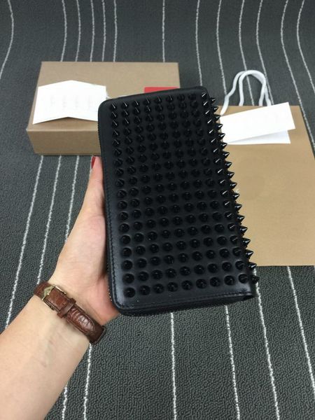 men women designer wallet style panelled spiked clutch bags patent real leather mixed color rivets party clutches lady long girls boys walle, Red;black
men women designer wallet style panelled spiked clutch bags patent real leather mixed color rivets party clutches lady long girls boys walle, Red;black
