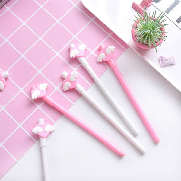 6Pieces/Lot 1pcs Kawaii creativos Ballpoint Pen cute Wing pattern school Office stationery Supplies Black Black ink 0.5mm Pen refil, Random 1 piece
6Pieces/Lot 1pcs Kawaii creativos Ballpoint Pen cute Wing pattern school Office stationery Supplies Black Black ink 0.5mm Pen refil, Random 1 piece