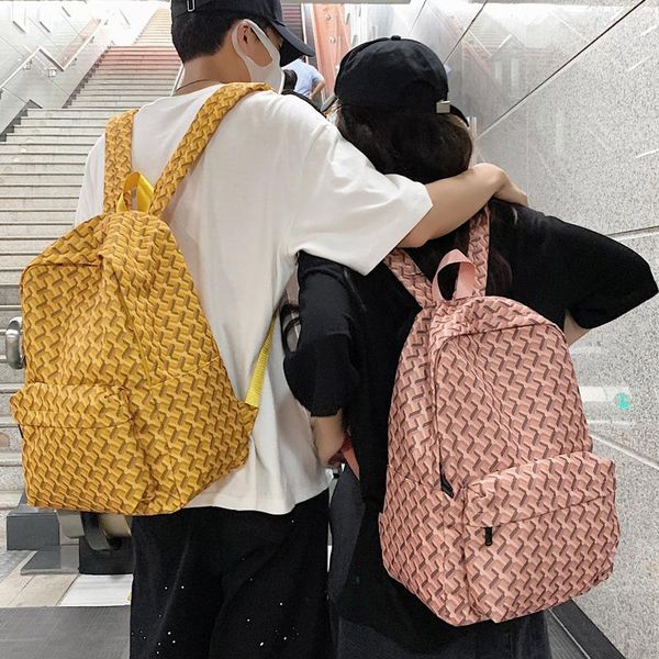 backpack dcimor waterproof nylon women men fashion stripe travel bag portable day packs college couples schoolbag
backpack dcimor waterproof nylon women men fashion stripe travel bag portable day packs college couples schoolbag