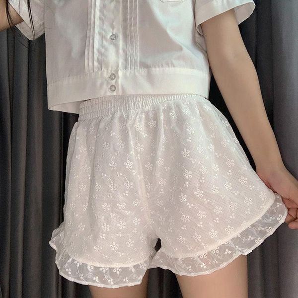 women's leggings japanese safety pants women jk skirt 2021 summer anti gloss lace loose short, Black
women's leggings japanese safety pants women jk skirt 2021 summer anti gloss lace loose short, Black