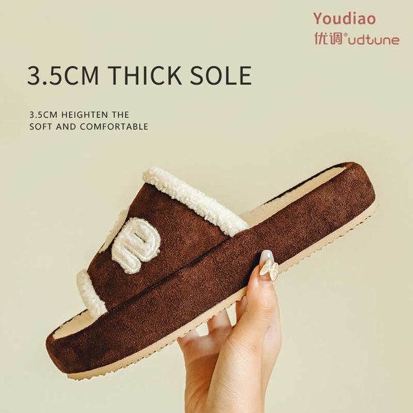 utune eva thick sole slippers women indoor slides warm plush winter women shoes anti-slip suede home slipper men shoes soft 210619, Black
utune eva thick sole slippers women indoor slides warm plush winter women shoes anti-slip suede home slipper men shoes soft 210619, Black