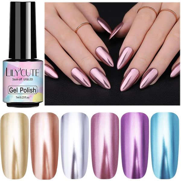 7ml silver metallic nail gel polish natural dry mirror effect rose gold semi permanent hybrid art design varnishes, Red;pink
7ml silver metallic nail gel polish natural dry mirror effect rose gold semi permanent hybrid art design varnishes, Red;pink
