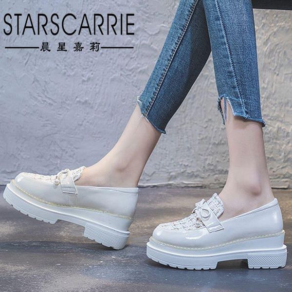 dress shoes 2021 thick soled leather women's slope heel bow lefu low round head casual lazy single, Black
dress shoes 2021 thick soled leather women's slope heel bow lefu low round head casual lazy single, Black