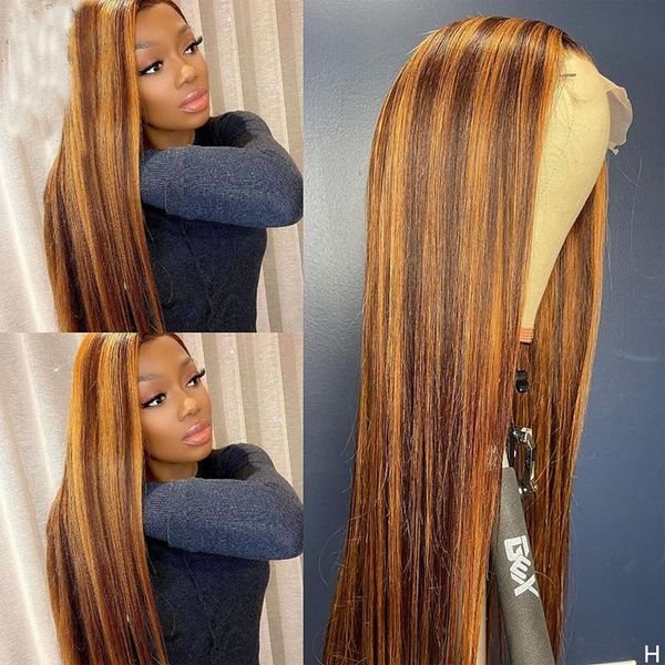 remy highlight color long straight wig t part transparen lace front human for women with baby hair wigs adjustable strap, Black;brown
remy highlight color long straight wig t part transparen lace front human for women with baby hair wigs adjustable strap, Black;brown