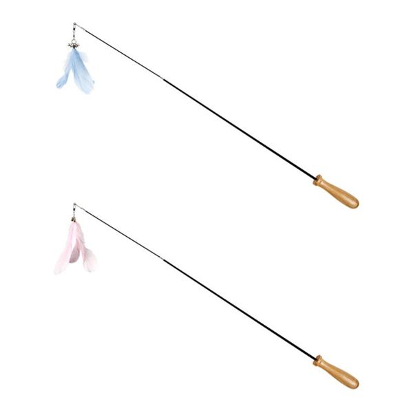 cat toys pet cats teaser wand toy stick feather bell play funny retractable wooden handle products tb sale
cat toys pet cats teaser wand toy stick feather bell play funny retractable wooden handle products tb sale