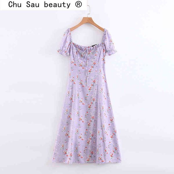 fashion vintage chic floral print women midi dress holiday style short sleeve split long dresses female summer vestidos 210508, Black;gray
fashion vintage chic floral print women midi dress holiday style short sleeve split long dresses female summer vestidos 210508, Black;gray