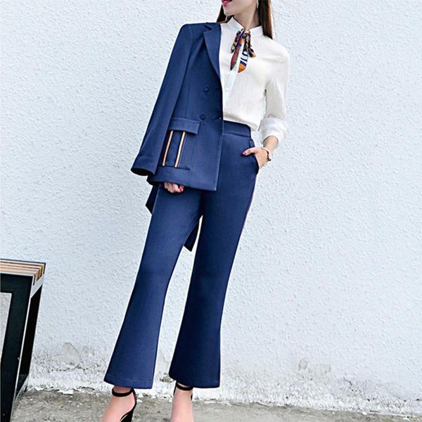 women's suits & blazers 2021 elegant women pant work wear formal long-sleeve blazer and trousers office ladies suitpants j17qt2021, White;black
women's suits & blazers 2021 elegant women pant work wear formal long-sleeve blazer and trousers office ladies suitpants j17qt2021, White;black