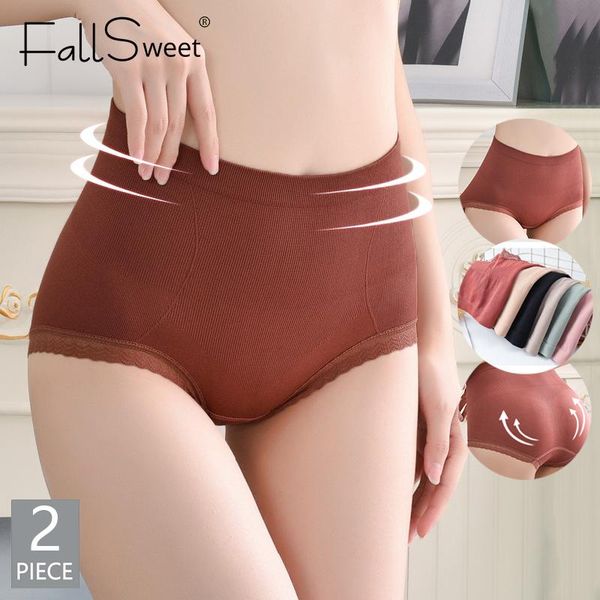 women's panties fallsweet 2 pcs/lot cotton for woman soft underwear soild color high waist briefs plus size lingerie, Black;pink
women's panties fallsweet 2 pcs/lot cotton for woman soft underwear soild color high waist briefs plus size lingerie, Black;pink