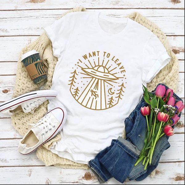 graphic cartoon ufo summer womens t shirts harajuku kawaii clothes clothing tee, White
graphic cartoon ufo summer womens t shirts harajuku kawaii clothes clothing tee, White