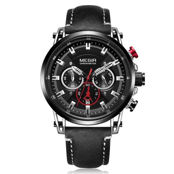 huge dial watches designers megir ml2085 man business and fashion chronograph watch leather belts alloy case male quartz wristwatch with 3a, Slivery;brown
huge dial watches designers megir ml2085 man business and fashion chronograph watch leather belts alloy case male quartz wristwatch with 3a, Slivery;brown