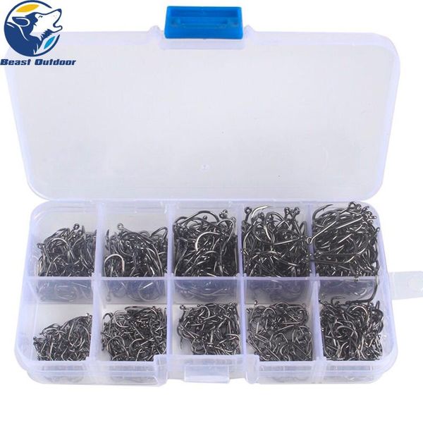 fishing hooks 100pcs fish hook high carbon steel barbed 3#-12# 10 series in worm pond bait holder jig hole pesca
fishing hooks 100pcs fish hook high carbon steel barbed 3#-12# 10 series in worm pond bait holder jig hole pesca