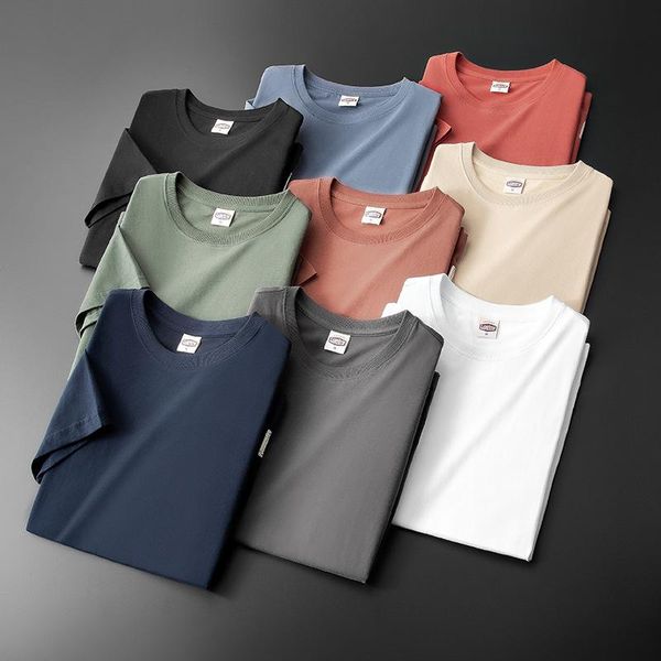 men's t-shirts multi-color 100% cotton crew neck t-shirt men short sleeve solid color casual comfortable base tshirt slim fit khaki blu, White;black
men's t-shirts multi-color 100% cotton crew neck t-shirt men short sleeve solid color casual comfortable base tshirt slim fit khaki blu, White;black
