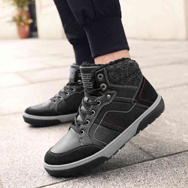 dress shoes winter boots men warm outdoor snow walking fur boots work shoes menleather lace-up military men casual 85bh, Black
dress shoes winter boots men warm outdoor snow walking fur boots work shoes menleather lace-up military men casual 85bh, Black