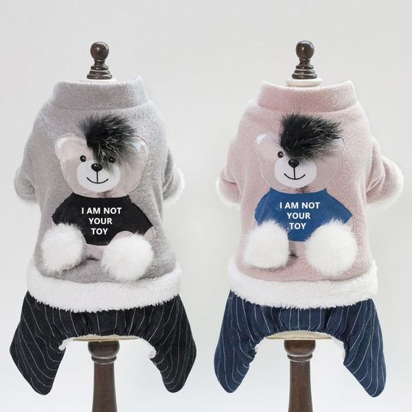 dog apparel dogbaby pet clothes clothing autumn and winter handsome bear cotton coat
dog apparel dogbaby pet clothes clothing autumn and winter handsome bear cotton coat