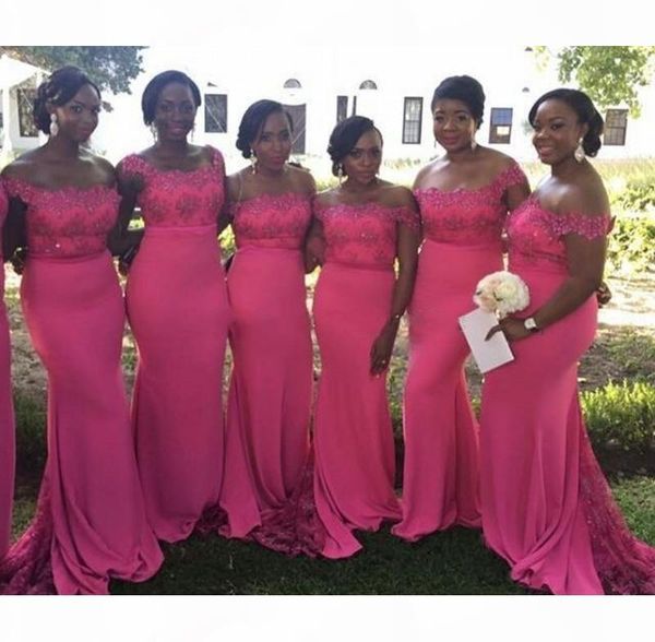 2021 fuchsia bridesmaid dresses mermaid lace applique beaded sweep train african plus size maid of honor gown country wedding party guest we, White;pink
2021 fuchsia bridesmaid dresses mermaid lace applique beaded sweep train african plus size maid of honor gown country wedding party guest we, White;pink