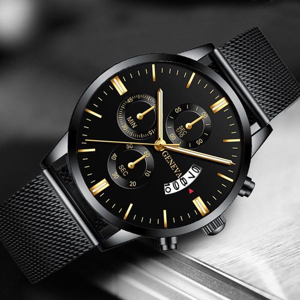 wristwatches 2021 men's fashion business calendar watches luxury blue stainless steel mesh belt analog quartz watch relogio masculino t, Slivery;brown
wristwatches 2021 men's fashion business calendar watches luxury blue stainless steel mesh belt analog quartz watch relogio masculino t, Slivery;brown