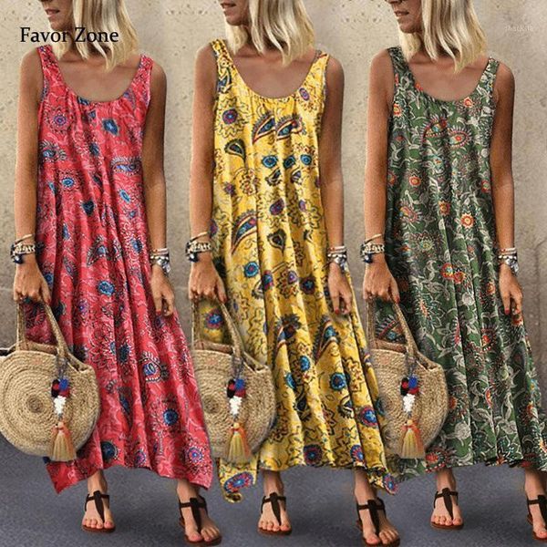 casual dresses boho style women's long dress summer floral print vintage sleeveless bohemian beach maxi large size women sundress, Black;gray
casual dresses boho style women's long dress summer floral print vintage sleeveless bohemian beach maxi large size women sundress, Black;gray