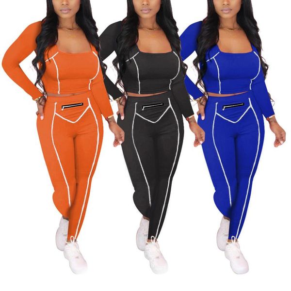 women's tracksuits women casual two-piece clothes set female fashion square collar skinny long leggings pants outfits 2 piece sportswea, Gray
women's tracksuits women casual two-piece clothes set female fashion square collar skinny long leggings pants outfits 2 piece sportswea, Gray