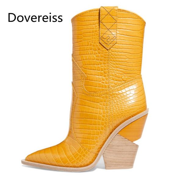 boots dovereiss fashion women's shoes winter pointed toe pure color yellow pink blue slip on elegant ankle 34-48, Black
boots dovereiss fashion women's shoes winter pointed toe pure color yellow pink blue slip on elegant ankle 34-48, Black