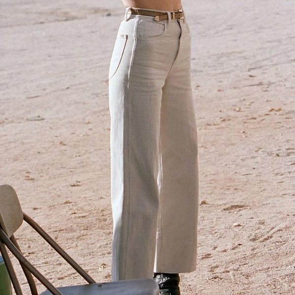 women's pants & capris autumn winter pockets high waist women loose trousers 2021 fashion casual elegant straight, Black;white
women's pants & capris autumn winter pockets high waist women loose trousers 2021 fashion casual elegant straight, Black;white