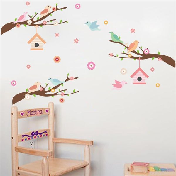 wall stickers cute birds singing on floral branch sticker for kids room decoration cartoon safari mural art home decals animal posters
wall stickers cute birds singing on floral branch sticker for kids room decoration cartoon safari mural art home decals animal posters