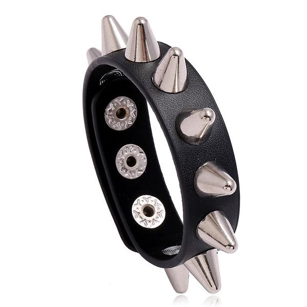 ladies personality spiked punk leather bracelet, rock style street jewelry, halloween costume accessories charm bracelets, Golden;silver
ladies personality spiked punk leather bracelet, rock style street jewelry, halloween costume accessories charm bracelets, Golden;silver
