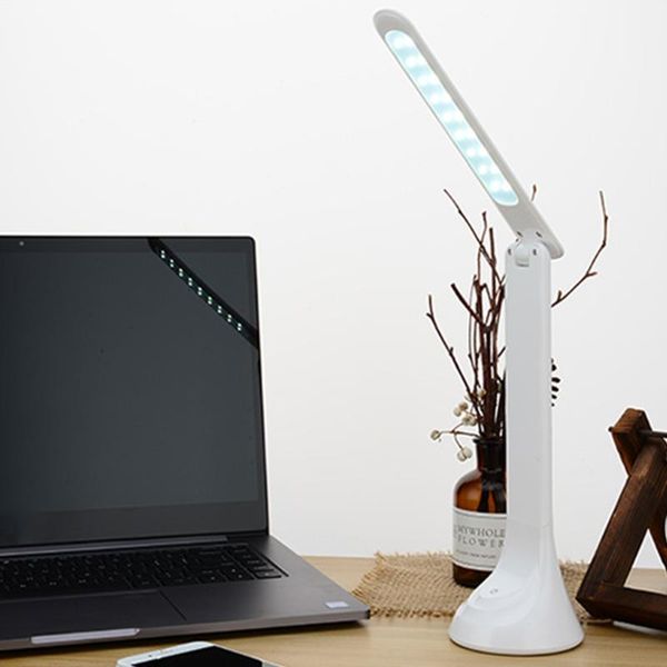 table lamp 36v led charging desk usb folding touch dimming home study panel lights