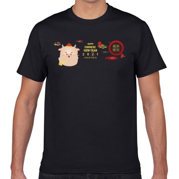 men's t-shirts t shirt men year of the ox happy chinese 2021 vogue vintage geek custom male tshirt, White;black
men's t-shirts t shirt men year of the ox happy chinese 2021 vogue vintage geek custom male tshirt, White;black