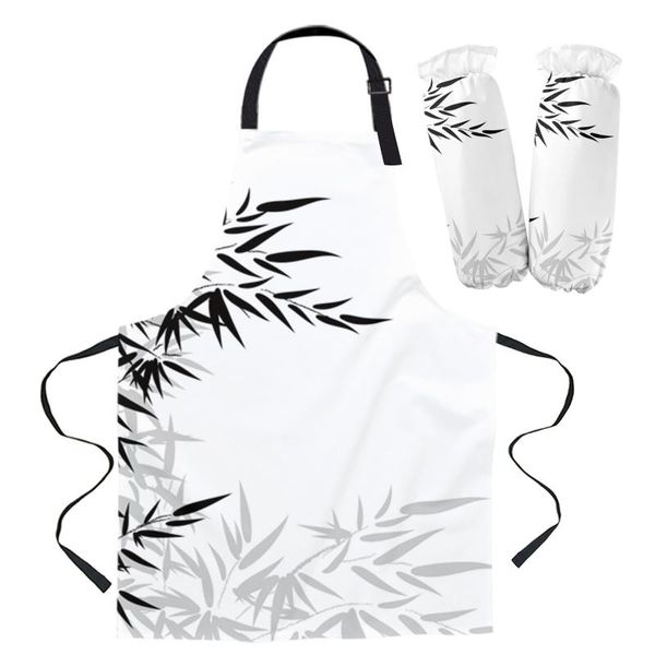 aprons black and white bamboo apron kitchen household cleaning barber baking accessories for woman
aprons black and white bamboo apron kitchen household cleaning barber baking accessories for woman